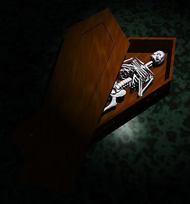 JPG 일러스트 뼈 해골 사람없음 컴퓨터그래픽 3D 죽음 관 휴먼 관_장례 국내일러스트 그래픽 디지털합성 장례용품 파일형식