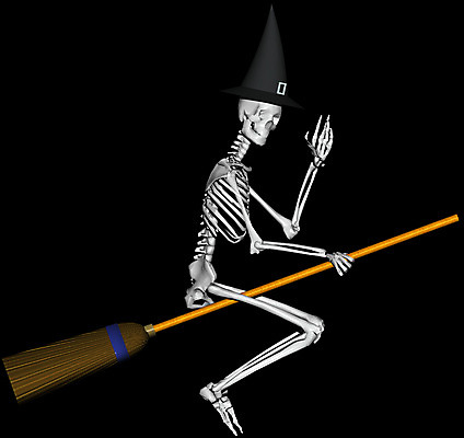 JPG 일러스트 뼈 해골 사람없음 컴퓨터그래픽 3D 마법사 장기 빗자루 근골격기관 휴먼 국내일러스트 신체 그래픽 장기_의학 청소도구 디지털합성 파일형식