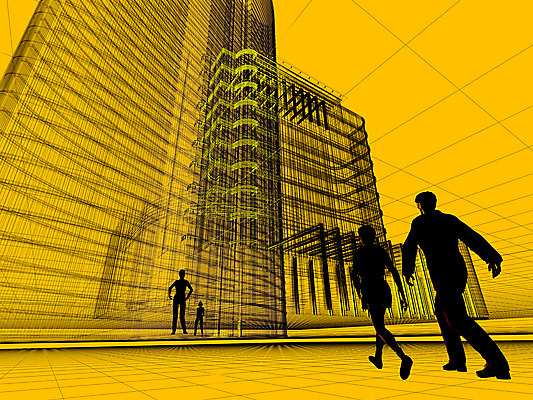 JPG 건축물 백그라운드 일러스트 사람 풍경 빌딩 야외 건물 컴퓨터그래픽 3D 설계도 도시 미래도시 휴먼 국내일러스트 건축 미래 건설업 그래픽 디지털합성 파일형식