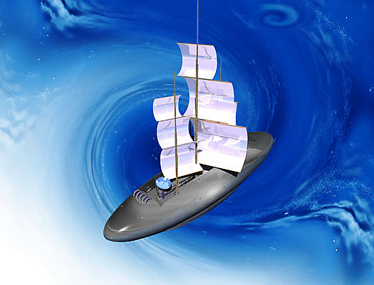 JPG 바다 백그라운드 일러스트 사람없음 컴퓨터그래픽 3D 소용돌이 돛 함선 범선 선박 국내일러스트 수상교통 배_교통 그래픽 회오리 디지털합성 파일형식