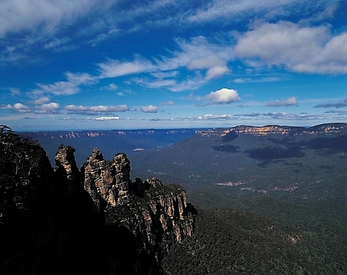 포토 주간 구름 해외풍경 해외 나라 외국문화 백그라운드 자연 하늘 산 풍경 사람없음 야외 관광지 햇빛 절벽 세계문화유산 돌_바위 바위 오세아니아 호주 그늘 시드니 블루마운틴 지명 국내포토 자연요소 문화 여행 국립공원 태양 문화재 생태계 파일형식