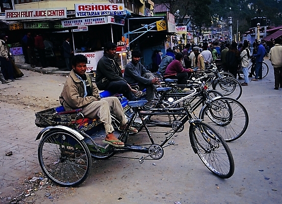 포토 주간 문자 해외풍경 해외 기호 남자 나라 아시아 길 육상교통 교통수단 외국문화 교통 거리 간판 사람 여러명 야외 건물 자전거 보행자 인도 군중 인도인 인도문화 릭샤 지명 남자만 국내포토 자연요소 외국인 동양문화 건축물 문화 다수 동양인 풍경 바이크 인도_나라 파일형식