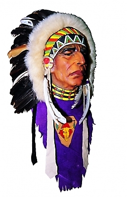 포토 얼굴 인형 한명 사람 신체부위 장식 인디언 깃털 오브젝트 벽걸이 국내포토 1 아메리카 파일형식