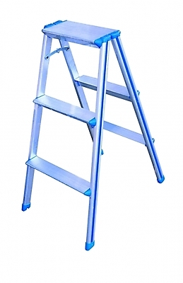 포토 컬러 생활용품 사다리 사람없음 파란색 한개 도구 오브젝트 작업도구 철물 국내포토 1 파일형식