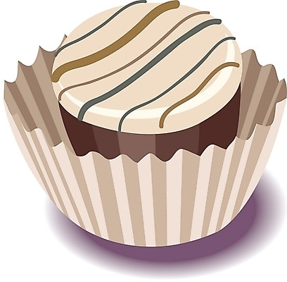 EPS 기념일 음식 크리스마스 일러스트 디저트 발렌타인데이 사랑 사람없음 초콜릿 흰색 낱개 국내일러스트 감정 컬러 데이이벤트 이벤트 파일형식 벡터