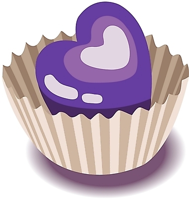 EPS 기념일 음식 크리스마스 일러스트 디저트 발렌타인데이 사랑 사람없음 초콜릿 흰색 하트 낱개 국내일러스트 모양 감정 컬러 데이이벤트 이벤트 파일형식 벡터