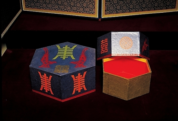 포토 JPG 한국문화 한국전통 전통 컬러 생활용품 무늬 패턴 사람없음 상자 오브젝트 보관함 정리용소품 국내포토 동양문화 한국 파일형식