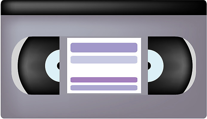 EPS 일러스트 사람없음 카세트테이프 영화 오브젝트 테이프 저장장치 비디오 녹화 비디오테이프 국내일러스트 문화예술 문구용품 컴퓨터용품 파일형식 벡터