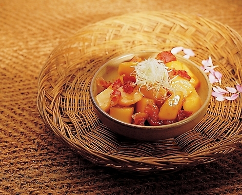 포토 JPG 그릇 접시 한식 반찬 감자 한국 요리 사람없음 소쿠리 감자조림 국내포토 식기 아시아 음식 채소 바구니 조림 파일형식