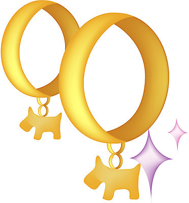 EPS 잡화 일러스트 장신구 사람없음 귀걸이 강아지 보석 금귀걸이 국내일러스트 반려동물 개 광석 파일형식 벡터