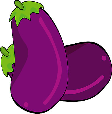 EPS 아이콘 음식 컬러 채소 식재료 가지 사람없음 농작물 보라색 식용 2D아이콘 농업 파일형식 벡터