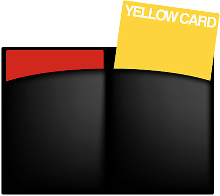 EPS 스포츠용품 일러스트 경고 사람없음 축구 심판 판결 퇴장 옐로우카드 국내일러스트 카드프레임 스포츠 프레임 구기 오브젝트 파일형식 벡터