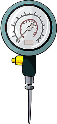 EPS 생활용품 일러스트 사람없음 게이지 수압계 압력계 측정기 국내일러스트 기계 오브젝트 파일형식 벡터