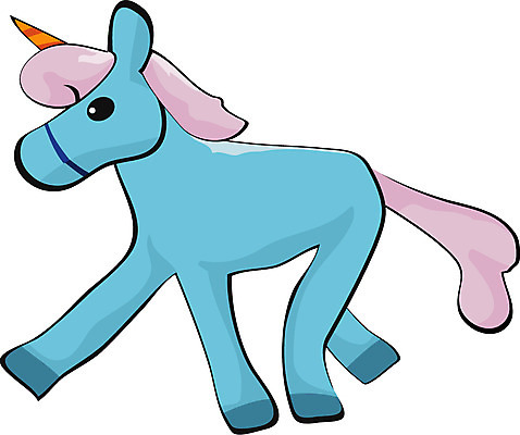 EPS 클립아트 동물 일러스트 뿔 사람없음 말_동물 유니콘 전설 국내일러스트 포유류 파일형식 벡터