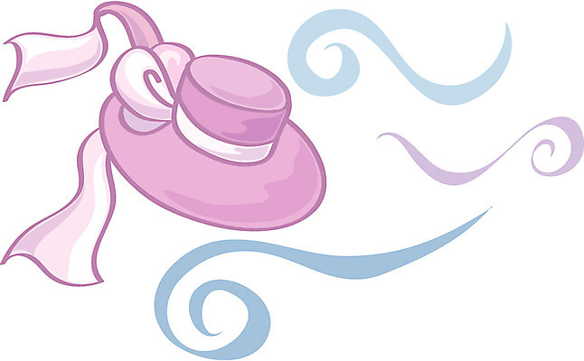 EPS 모자 잡화 일러스트 바람 사람없음 여성용 정글모자 파나마모자 국내일러스트 자연요소 모자_잡화 날씨 파일형식 벡터