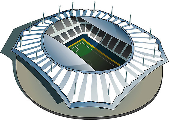 EPS 시설물 현대건축 건축 일러스트 스포츠시설 사람없음 스타디움 축구장 월드싸커경기장 국내일러스트 건축물 스포츠 경기장 시설 파일형식 벡터