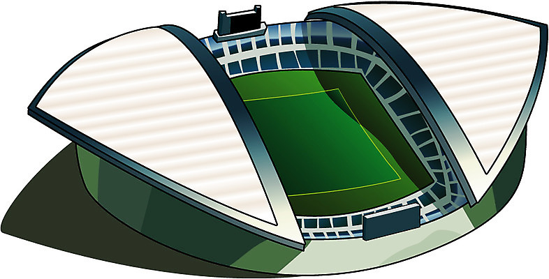 EPS 시설물 현대건축 건축 일러스트 스포츠시설 사람없음 스타디움 축구장 월드싸커경기장 국내일러스트 건축물 스포츠 경기장 시설 파일형식 벡터