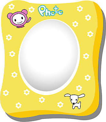 EPS 생활용품 액자 일러스트 사람없음 거울 사진틀 기념사진 국내일러스트 틀 오브젝트 파일형식 벡터