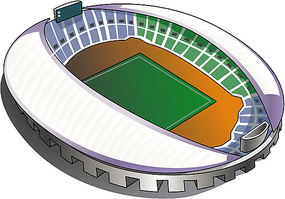 EPS 시설물 현대건축 건축 일러스트 스포츠시설 사람없음 스타디움 축구장 월드싸커경기장 국내일러스트 건축물 스포츠 경기장 시설 파일형식 벡터