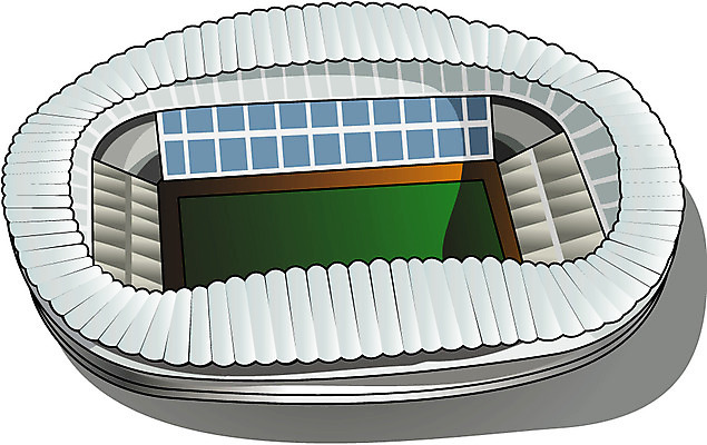 EPS 시설물 현대건축 건축 일러스트 스포츠시설 사람없음 스타디움 축구장 월드싸커경기장 국내일러스트 건축물 스포츠 경기장 시설 파일형식 벡터