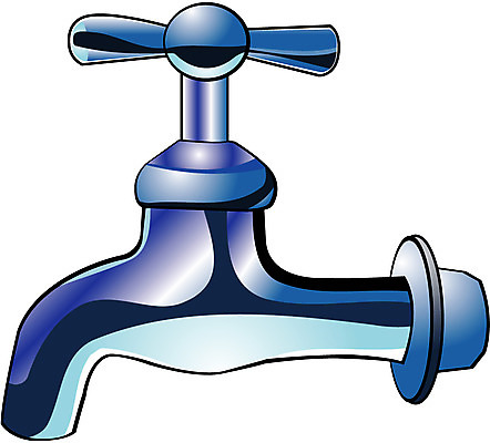 EPS 일러스트 사람없음 물 여름 공구 수도꼭지 일반 상수도 스테인레스 국내일러스트 자연요소 계절 도구 파일형식 벡터
