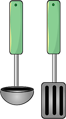 EPS 생활용품 일러스트 주방용품 요리 사람없음 국자 뒤집개 뒤지개 국내일러스트 오브젝트 파일형식 벡터