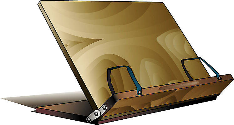 EPS 나무 일러스트 문구용품 사람없음 독서 고정 독서대 국내일러스트 식물 오브젝트 파일형식 벡터