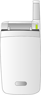 EPS 생활용품 일러스트 사람없음 스마트폰 폴더 긴급연락 무선기 국내일러스트 핸드폰 스마트기기 긴급 오브젝트 파일 파일형식 벡터