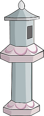 EPS 한국문화 한국전통 전통 시설물 건축 고건축 한국건축 일러스트 사람없음 동양건축 문화재 기둥 석등 국내일러스트 동양문화 건축물 한국 파일형식 벡터 동양