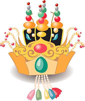 동양문화 전통 전통소품 한국 파일형식 벡터 문화재 왕 족두리 왕관 금관 잡화 한국문화 한국전통 클립아트 EPS 사람없음 일러스트 국내일러스트