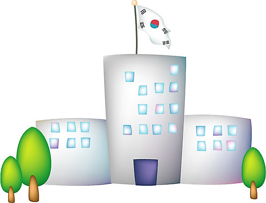EPS 시설물 공공시설 건축 일러스트 학교 사람없음 건물 태극기 관공서 국기게양 국내일러스트 건축물 교육 국기 시설 파일형식 벡터