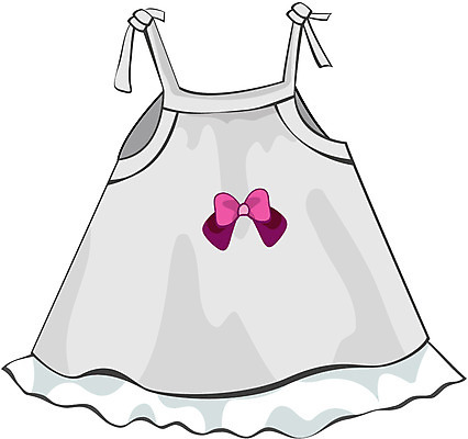 EPS 드레스 옷 원피스 일러스트 사람없음 치마 아동복 국내일러스트 하의 파일형식 벡터
