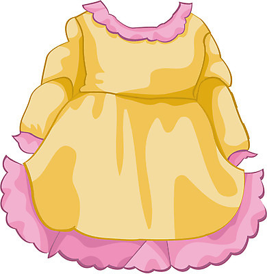 EPS 드레스 옷 원피스 일러스트 사람없음 캐주얼 치마 여성복 아동복 국내일러스트 하의 파일형식 벡터