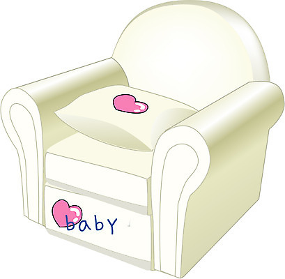 EPS 가구 쿠션 의자 일러스트 사람없음 소파 안락의자 국내일러스트 생활용품 파일형식 벡터