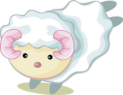 EPS 클립아트 동물 척추동물 육지동물 일러스트 포유류 사람없음 별자리 십이지신 운세 양 점성술 양자리 궁합 국내일러스트 파일형식 벡터