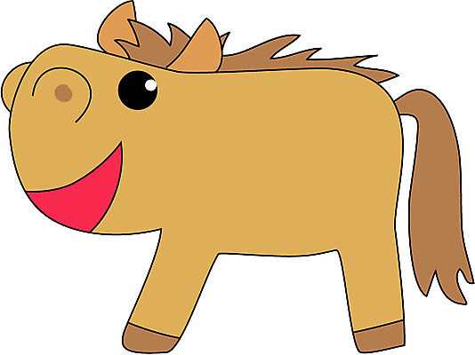 EPS 클립아트 동물 척추동물 캐릭터 한마리 육지동물 동물캐릭터 일러스트 포유류 사람없음 십이지신 운세 말_동물 말띠 점성술 말캐릭터 궁합 말오 일러캐릭터 1 파일형식 벡터