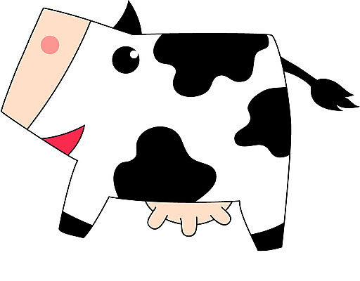 EPS 클립아트 동물 척추동물 캐릭터 한마리 육지동물 동물캐릭터 일러스트 포유류 사람없음 십이지신 소띠 운세 소 젖소 점성술 소캐릭터 궁합 일러캐릭터 1 파일형식 벡터