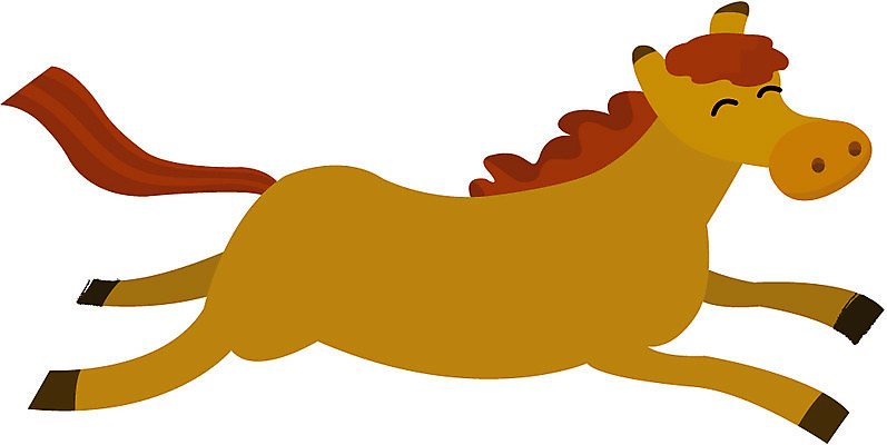 EPS 클립아트 동물 척추동물 육지동물 일러스트 포유류 사람없음 십이지신 운세 양 말_동물 말띠 점성술 궁합 국내일러스트 파일형식 벡터