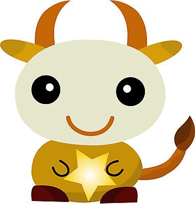 EPS 클립아트 동물 척추동물 육지동물 일러스트 포유류 사람없음 십이지신 소띠 운세 소 점성술 궁합 국내일러스트 파일형식 벡터