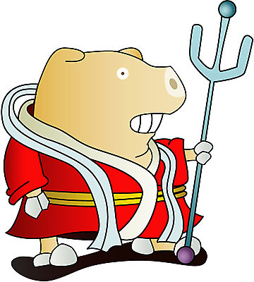 EPS 클립아트 동물 척추동물 육지동물 일러스트 포유류 사람없음 십이지신 운세 돼지띠 돼지 점성술 궁합 국내일러스트 돼지의해 파일형식 벡터