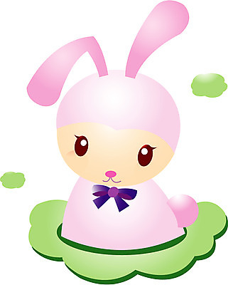 EPS 클립아트 동물 척추동물 육지동물 일러스트 포유류 사람없음 십이지신 운세 토끼띠 토끼 점성술 궁합 국내일러스트 반려동물 파일형식 벡터