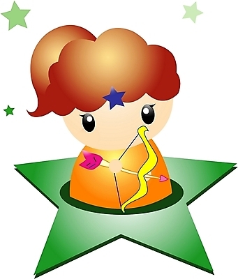 EPS 클립아트 캐릭터 여자 일러스트 한명 사람 사람없음 별자리 운세 궁수자리 별자리캐릭터 점성술 사수 일러캐릭터 1 파일형식 벡터