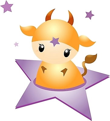 EPS 클립아트 캐릭터 일러스트 사람없음 별자리 운세 황소 별자리캐릭터 점성술 황소자리 가상인물 일러캐릭터 상상 소 파일형식 벡터