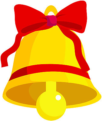 EPS 기념일 리본 크리스마스장식 크리스마스 겨울 일러스트 크리스마스용품 이벤트 사람없음 장식 종 오브젝트 징글벨 황금종 국내일러스트 계절 용품 파일형식 벡터
