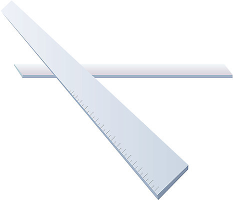 EPS 클립아트 일러스트 문구용품 자 사람없음 오브젝트 눈금 긴자 국내일러스트 일본 파일형식 벡터