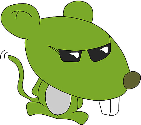 EPS 클립아트 동물 척추동물 캐릭터 한마리 육지동물 일러스트 포유류 사람없음 초록색 선글라스 십이지신 운세 쥐띠 쥐 형사 일러캐릭터 1 안경 컬러 경찰 설치류 파일형식 벡터