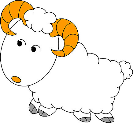 EPS 클립아트 동물 척추동물 캐릭터 한마리 육지동물 일러스트 포유류 사람없음 가축 양 방목 유목 양젖 양털 일러캐릭터 1 축산업 파일형식 벡터