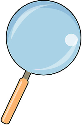 EPS 일러스트 돋보기 사람없음 사무용품 확대경 오목 국내일러스트 문구용품 게임 파일형식 벡터