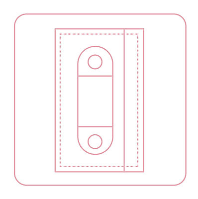 EPS 클립아트 일러스트 사람없음 카세트테이프 오브젝트 테이프 비디오 녹화 비디오테이프 국내일러스트 문구용품 파일형식 벡터