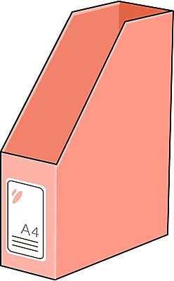 EPS 일러스트 비즈니스 사람없음 사무용품 문서 파일 서류꽂이 국내일러스트 문구용품 파일형식 벡터